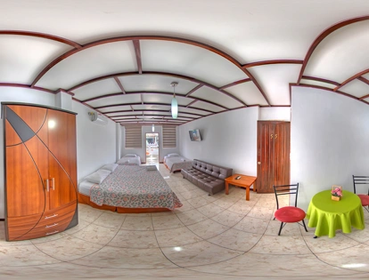 Family room at Galapagos Dreams Hotel.
