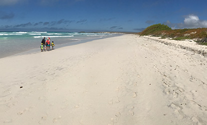 Tortuga Bay beach Galápagos