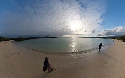 Playa tortuga bay.