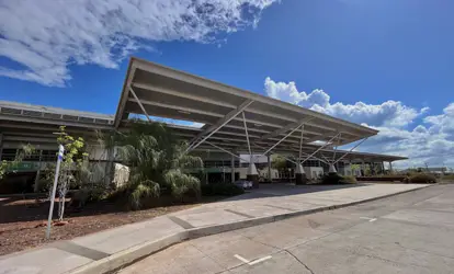 Aeropuerto Seymour isla Baltra Galápagos.